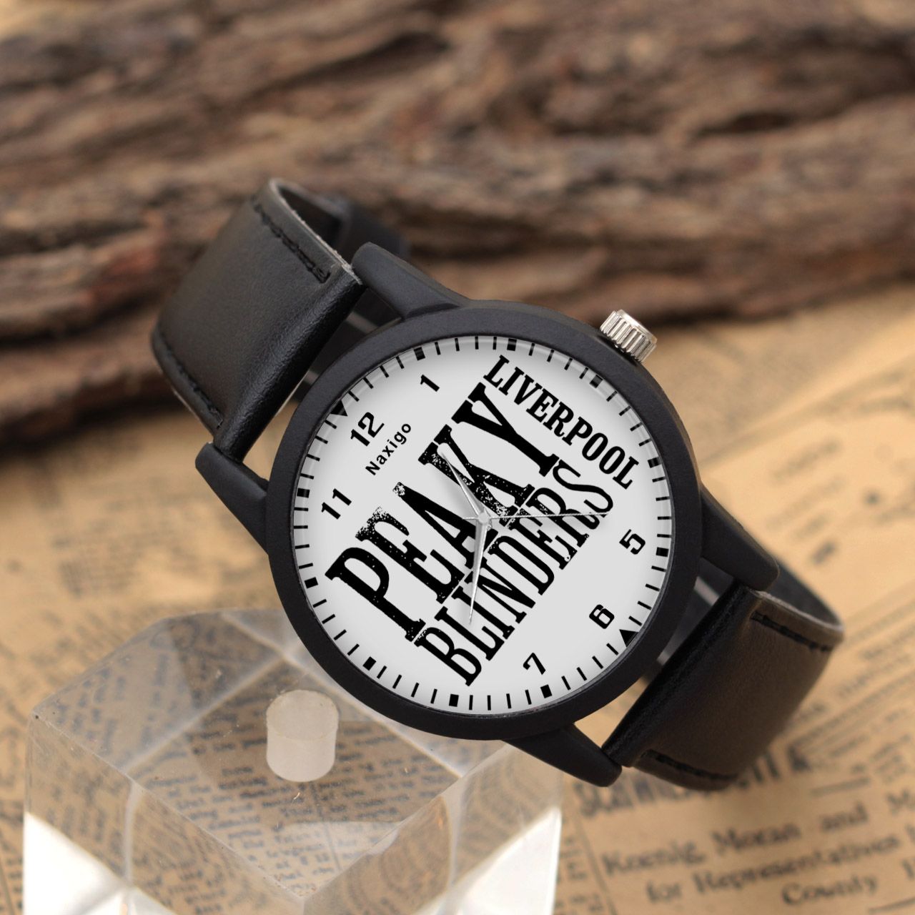 ساعت مچی عقربه ای ناکسیگو طرح پیکی بلایندرز کد LF4224 -  - 4