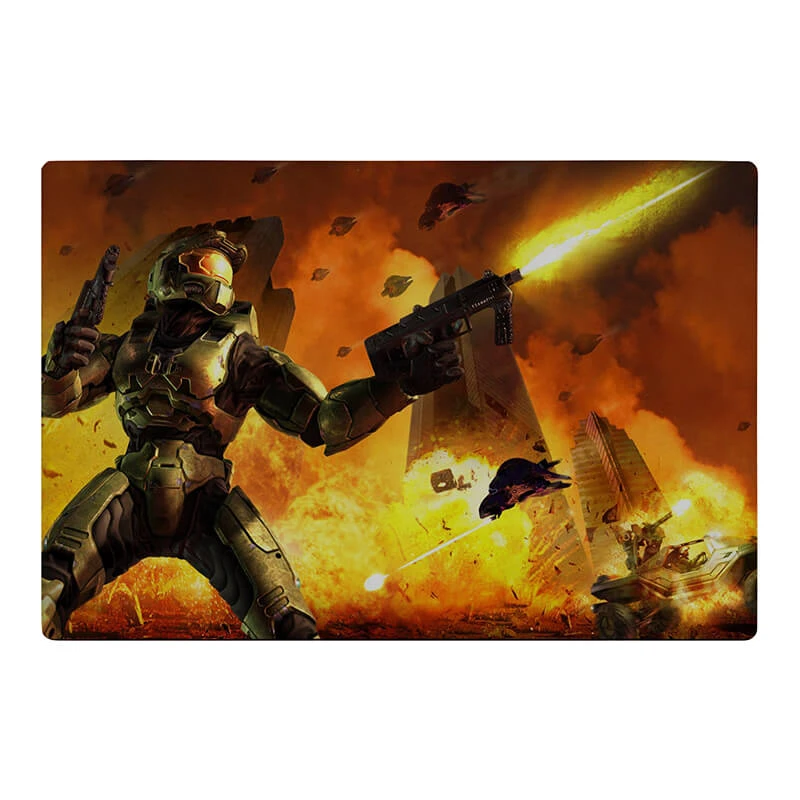 ماوس پد مخصوص بازی زیگ زاگ  طرح halo کد 4245