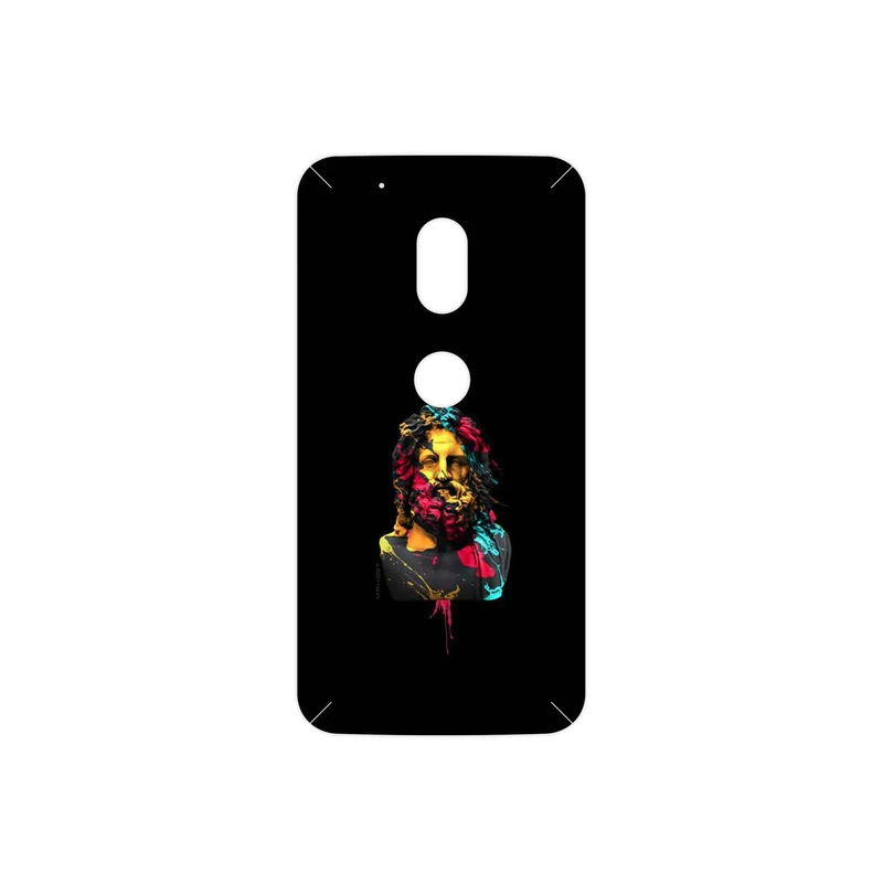 برچسب پوششی ماهوت مدل Painted Sculpture Digital Art مناسب برای گوشی موبایل موتورولا Moto G4 Play