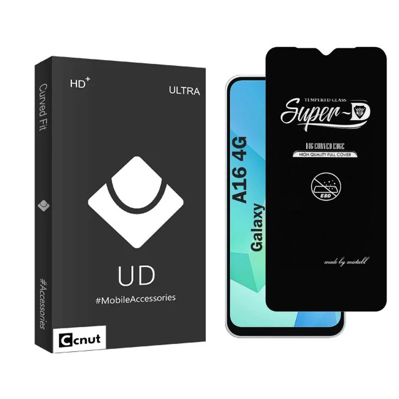 محافظ صفحه نمایش شیشه ای کوکونات مدل SupD-UDB مناسب برای گوشی موبایل سامسونگ Galaxy A16 4G