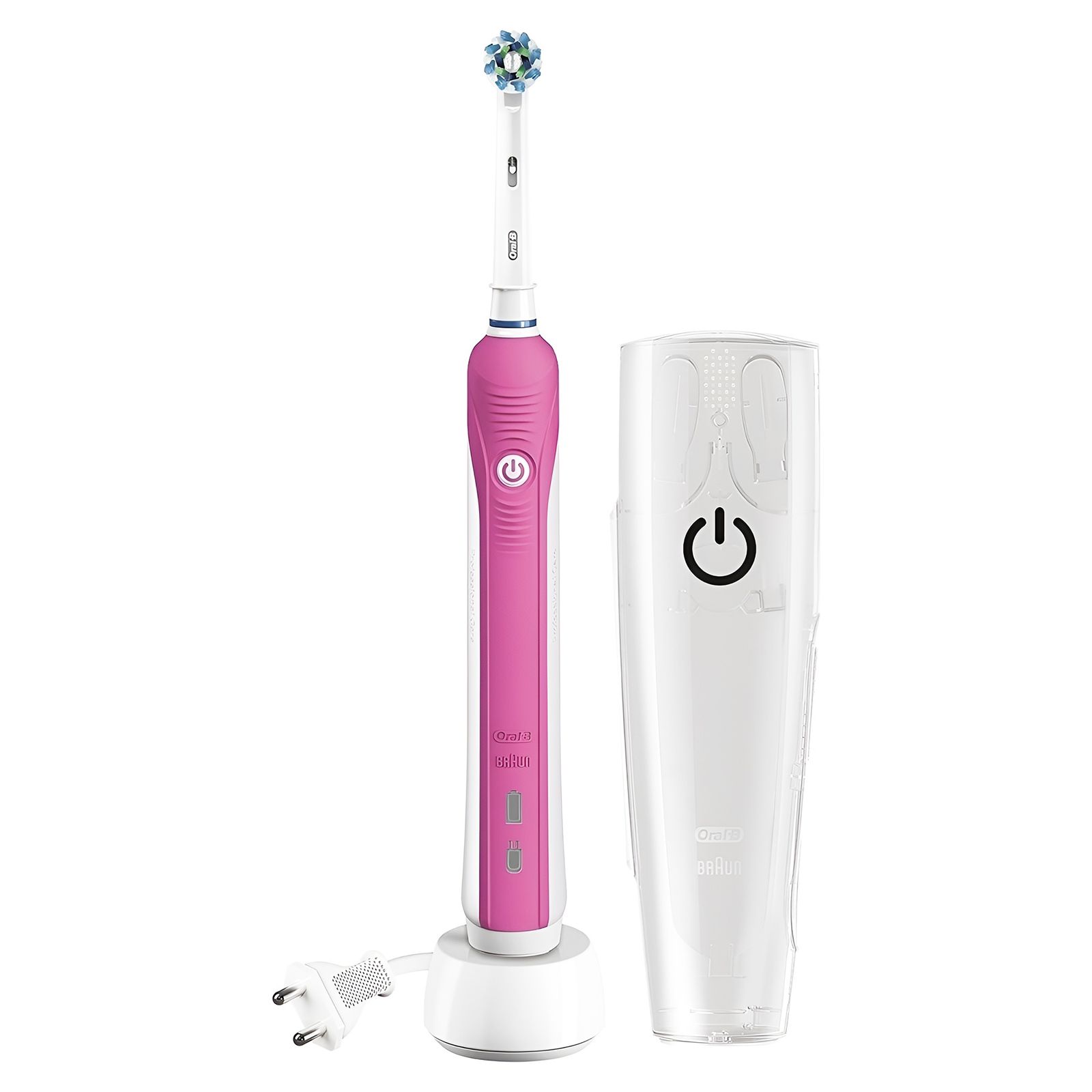 مسواک برقی اورال-بی مدل Pro 750 3D White Pink -  - 5