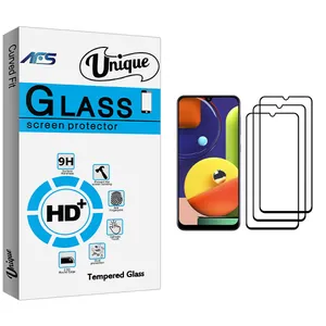 AFS Unique Glass Screen Protector For Samsung Galaxy A50s Pack Of 3