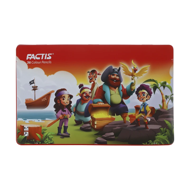 مداد رنگی 36 رنگ فکتیس دزدان دریایی کد F071126360902