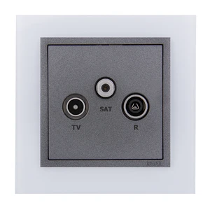 پریز آنتن ایفاپل مدل LOGUS90 CRYSTAL کد 90910TCS-21543-90775