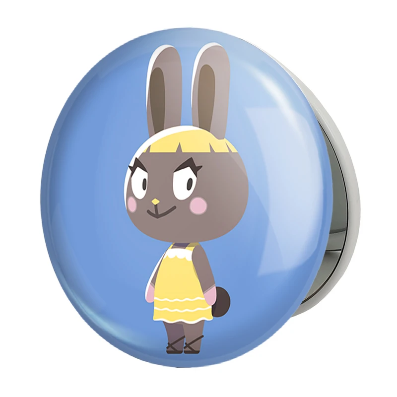 آینه جیبی خندالو طرح بازی انیمال کراسینگ (Animal Crossing) مدل تاشو کد 32640