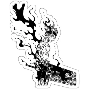 استیکر مدل black clover