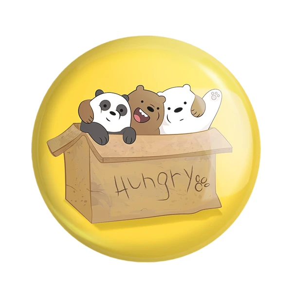 مگنت خندالو طرح سه خرس کله پوک کد 10603