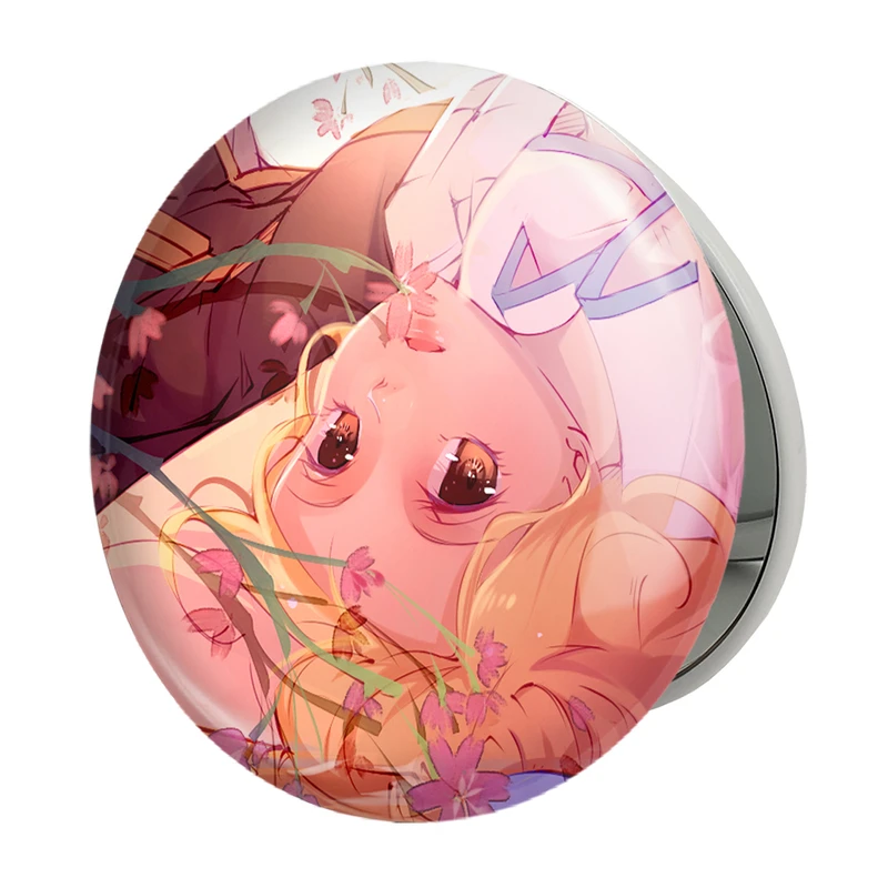 آینه جیبی خندالو طرح لوسی انیمه فری تیل Fairy Tail مدل تاشو کد 16490 