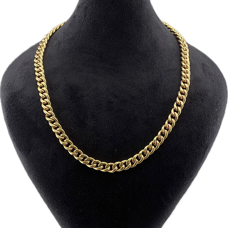 گردنبند طلا 18 عیار زنانه رستا گالری مدل کارتیه2357