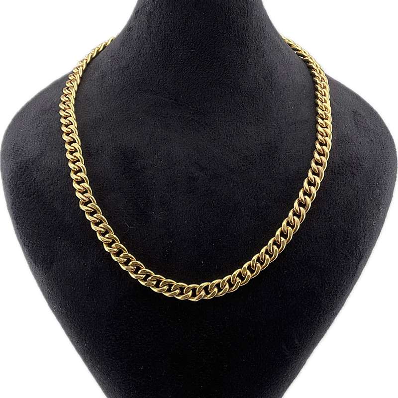 گردنبند طلا 18 عیار زنانه رستا گالری مدل کارتیه2357