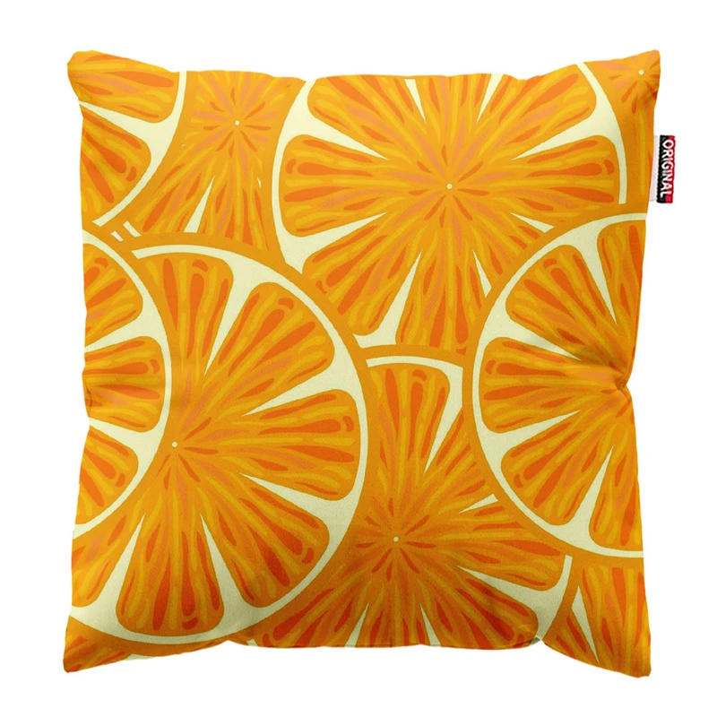  کوسن پاد آفرین طرح میوه کد 2952 سایز 30*30 سانتی متر