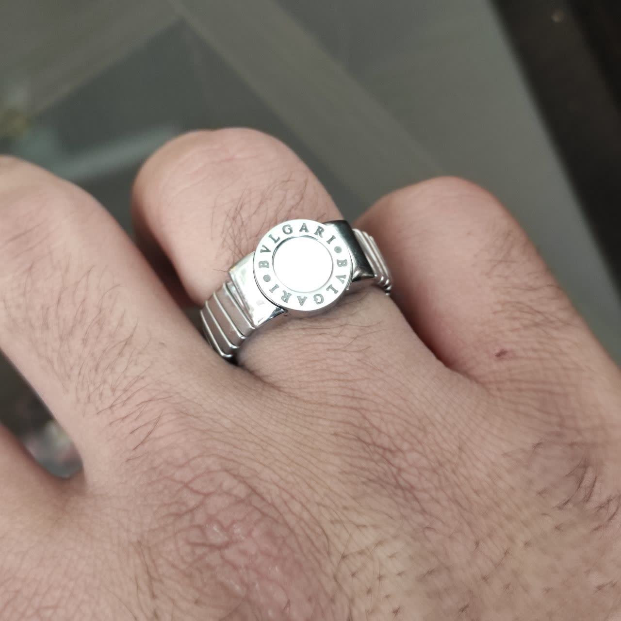 انگشتر مردانه مدل Steel کد GL173