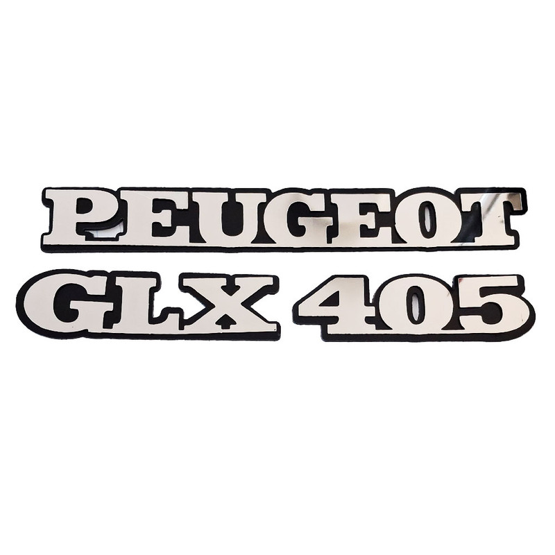 آرم خودرو طرح 405 glx مناسب برای پژو 405 بسته 3 عددی