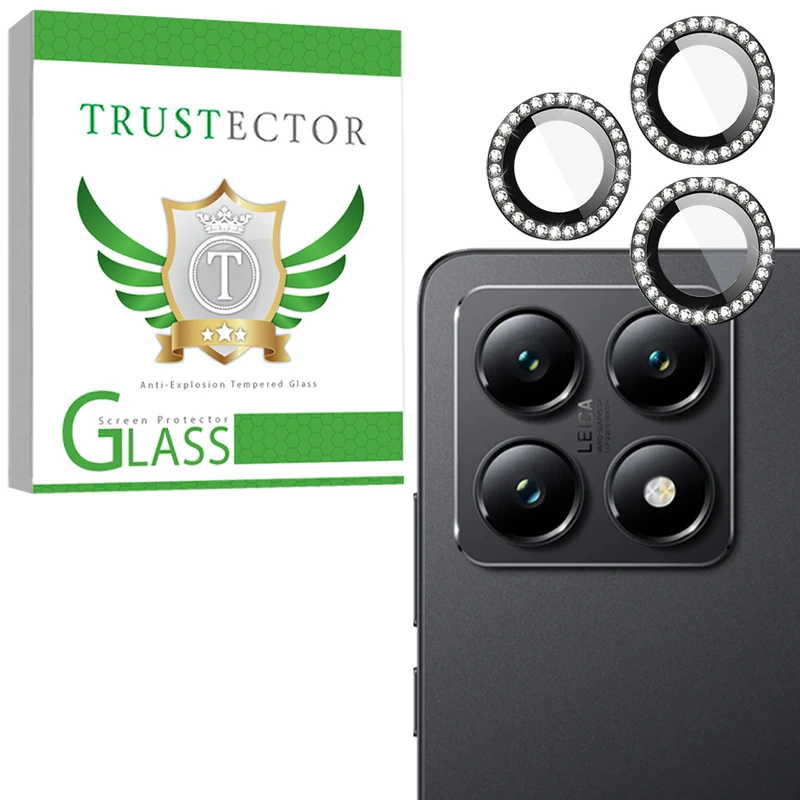 محافظ لنز دوربین شیشه‌ای تراستکتور مدل NRIT20 مناسب برای گوشی موبایل شیائومی 14T