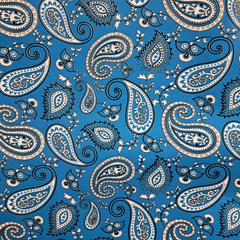 کاغذ کادو مدل سنتی ترمه و بته جقه کد 2sh بسته 3 عددی