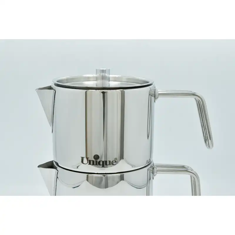 ست کتری و قوری یونیک مدل استیل کد 7264