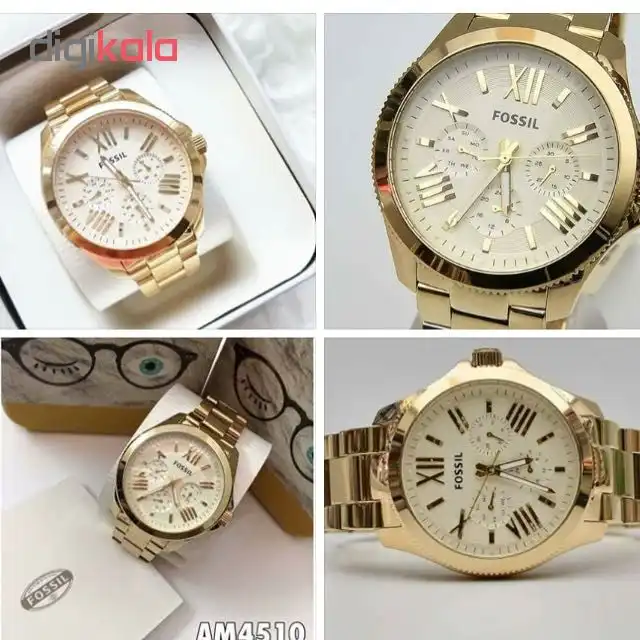 ساعت مچی عقربه ای زنانه فسیل مدل AM4510