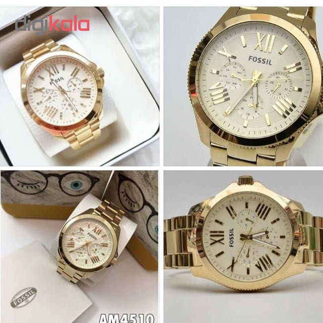 ساعت مچی عقربه ای زنانه فسیل مدل AM4510 -  - 7