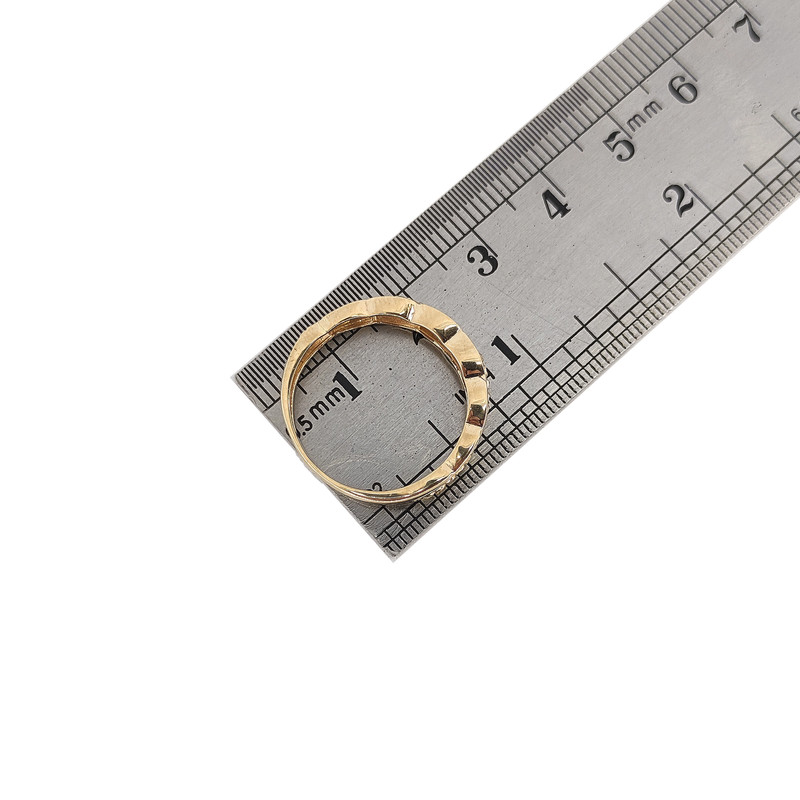 انگشتر طلا 18 عیار دخترانه طلا و جواهرسازی افرا مدل 269280251