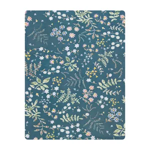 ملحفه نخ پنبه آدنو مدل گلدون کد IR225 یک نفره سایز 140x240 سانتی‌متر