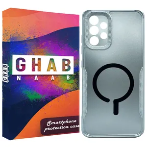 کاور قاب ناب مدل متالیک طرح مگسیف مناسب برای گوشی موبایل سامسونگ Galaxy A52s / A52 4G / A52 5G