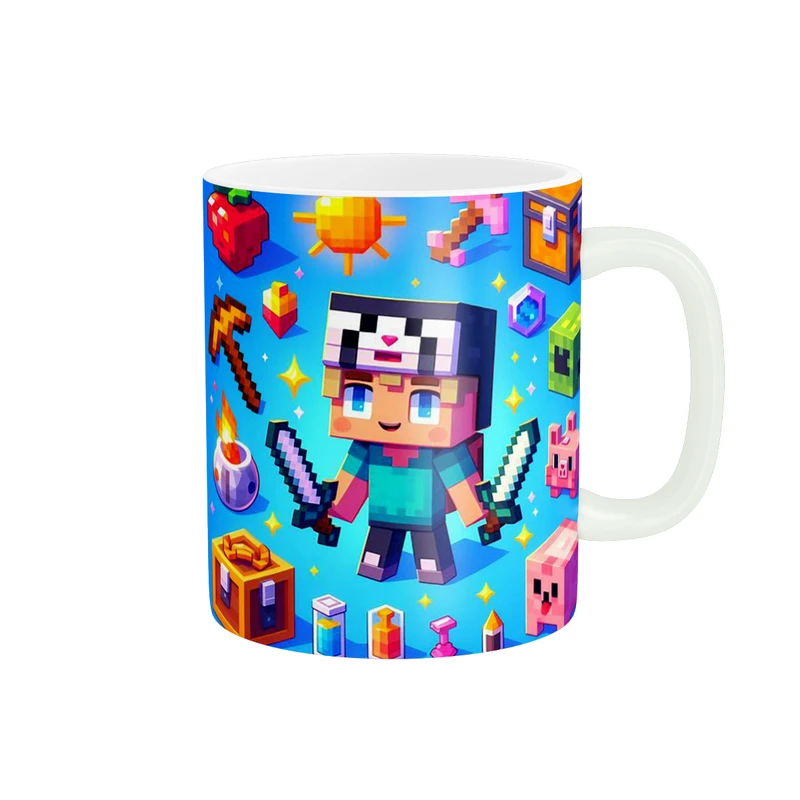 ماگ پاد آفرین طرح ماینکرافت مدل ویژه کد 1484