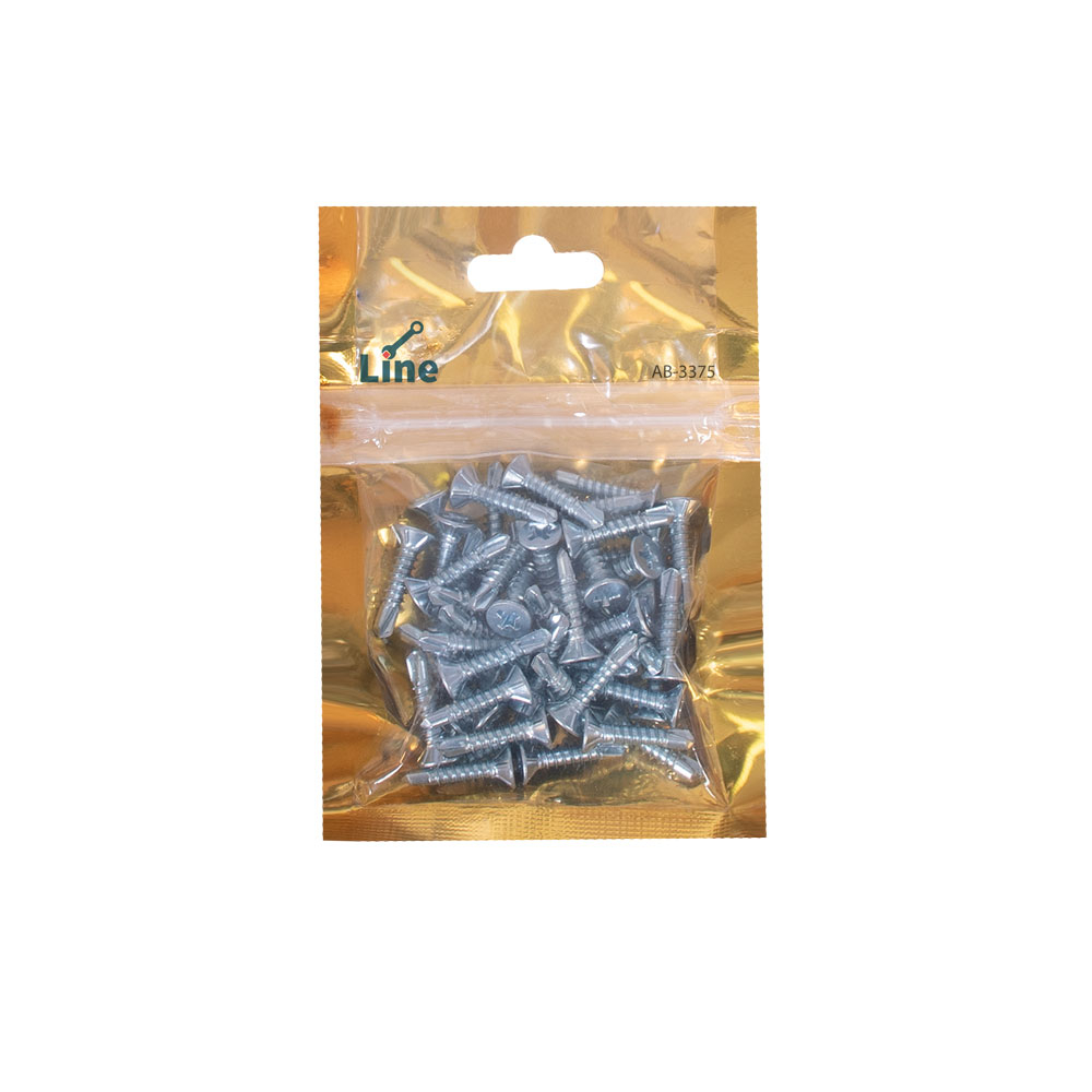 پیچ سرمته لاین مدل AB-3375 بسته 50 عددی