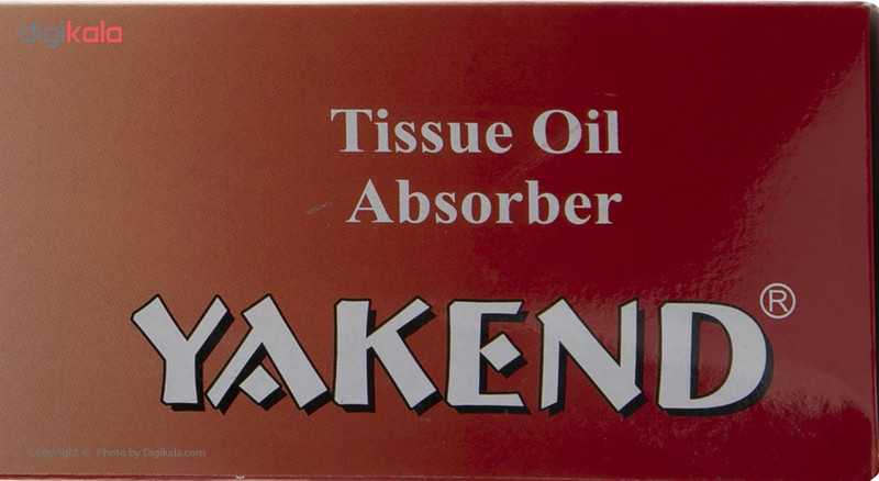 دستمال جذب روغن یاکند کد 100155 بسته 20 عددی