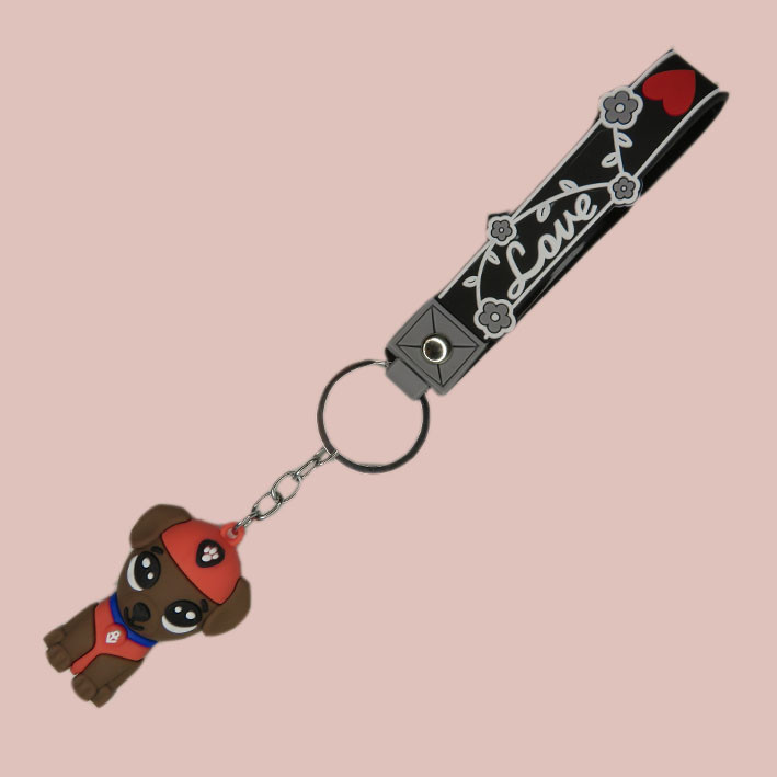 جاکلیدی دخترانه مدل سگ نگهبان 03 جاکلیدی دخترانه مدل سگ نگهبان 03