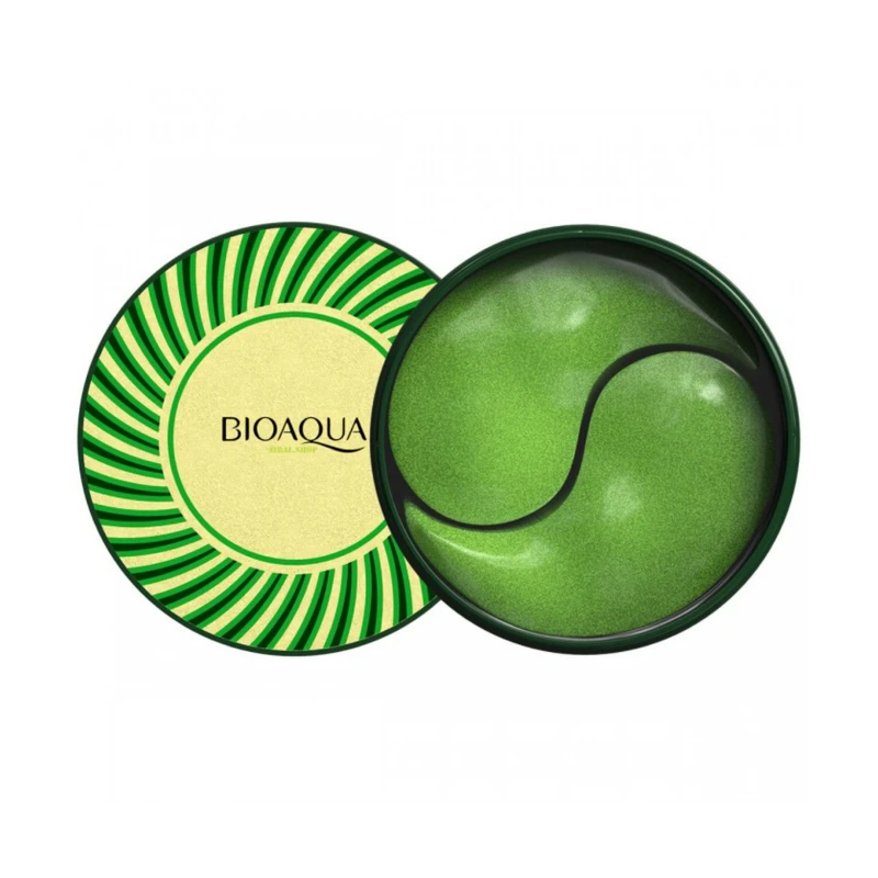 ماسک زیر چشم بایو آکوا مدل جلبک سبز کد d5 حجم 80 میلی لیتر بسته 60 عددی