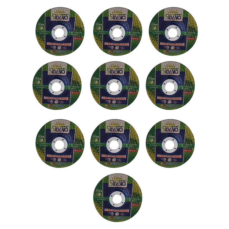 صفحه سنگ بری سیلوانو مدل 115x3 مجموعه 10 عددی