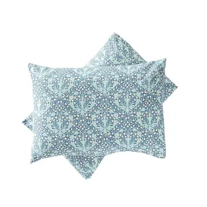 رو بالشی انگلیش هوم مدل Tulip Blue بسته دو عددی