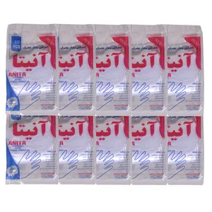 دستکش یکبار مصرف آنیتا مدل D10 بسته ده عددی