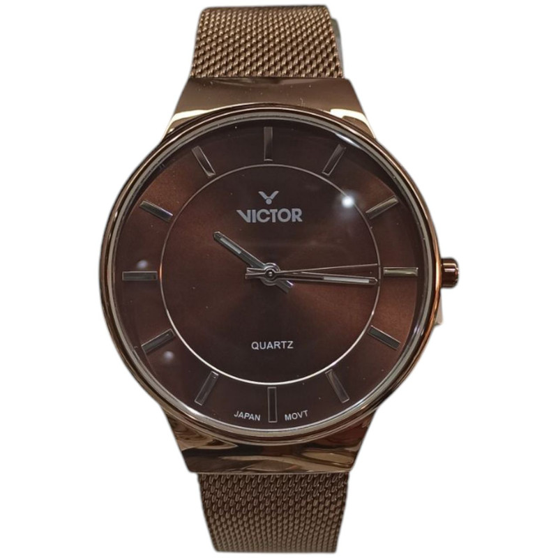 ساعت مچی عقربه‌ای مردانه کوارتز ویکتور مدل V1319