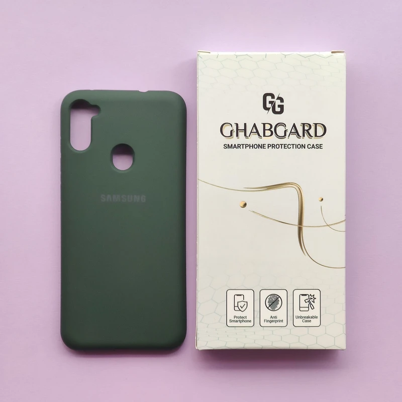 کاور قاب گارد مدل سیلیکونی ساده مناسب برای گوشی موبایل سامسونگ Galaxy A11 / M11