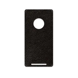 MAHOOT Dark-Brown-Leather Cover Sticker for Nokia Lumia 830