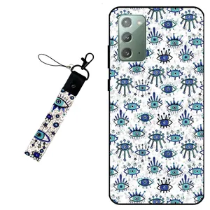Megafone Devil eye 6464 Cover for Samsung Galaxy Note 20 With Wrist strap