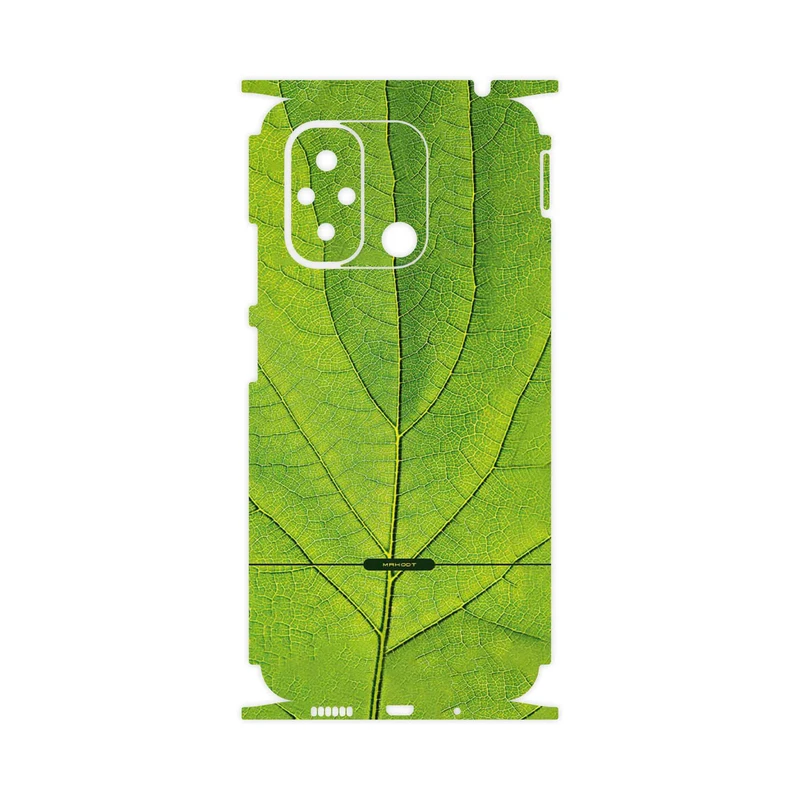 برچسب پوششی ماهوت مدل Leaf_Texture-FullSkin مناسب برای گوشی موبایل شیائومی Redmi 12C