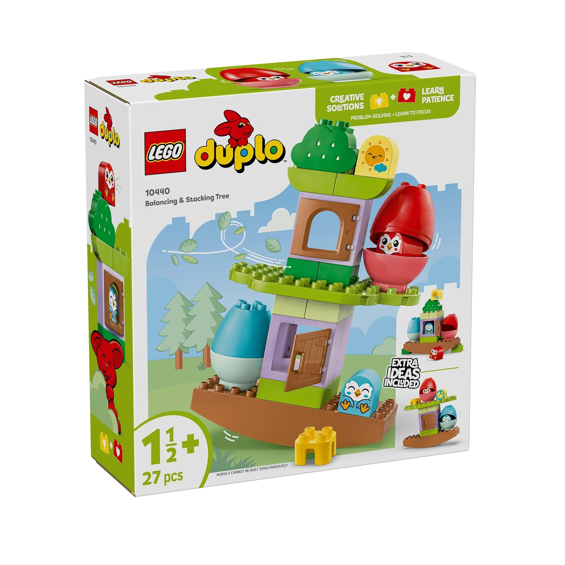 لگو 27 تکه سری Duplo مدل Balancing N Stacking Tree کد 10440
