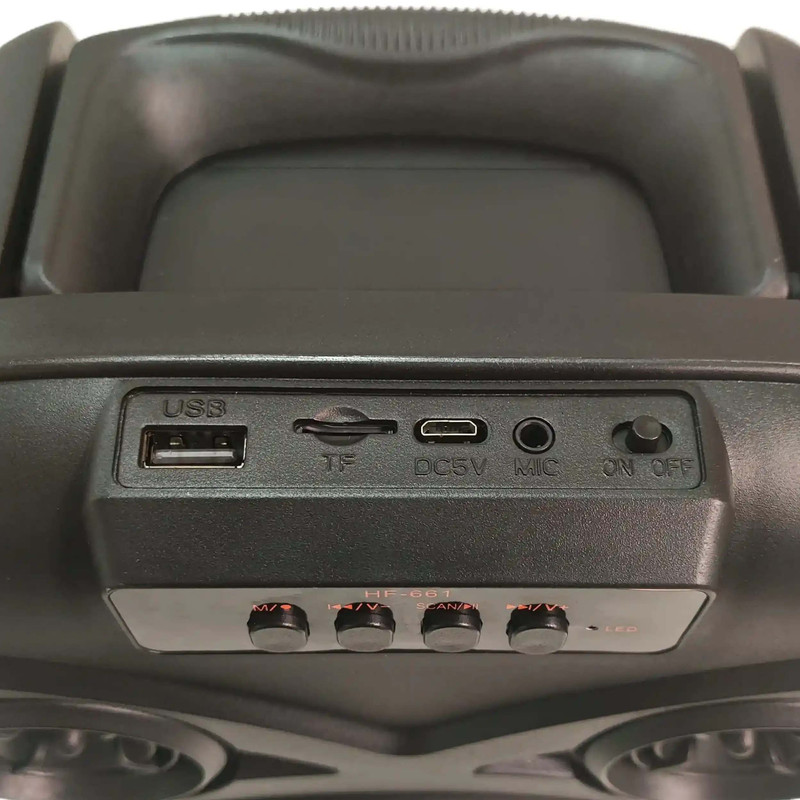 اسپیکر بلوتوثی قابل حمل مدل HF-661