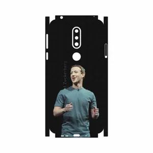 MAHOOT Mark Zuckerberg-FullSkin Cover Sticker for Nokia 7.1