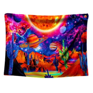 پوستر پارچه ای مدل بکدراپ بلک لایت کد 169