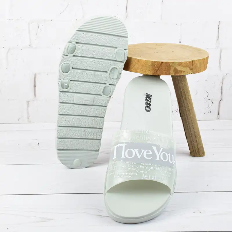 دمپایی زنانه کیتو مدل آی لاو یو کد 2999