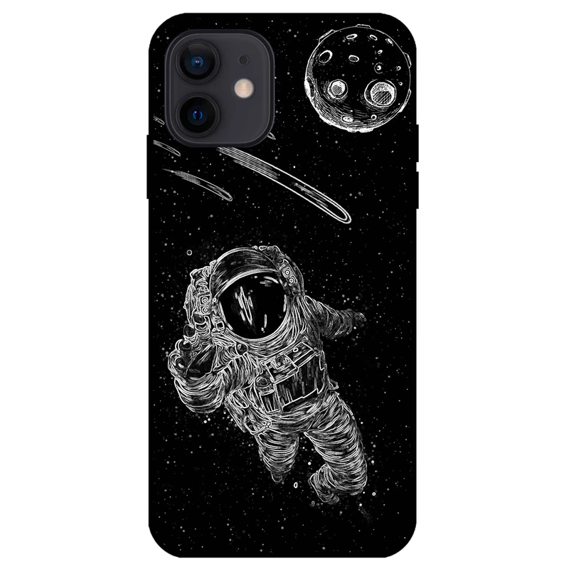 کاور مگافون طرح فضانورد مدل 1368 مناسب برای گوشی موبایل اپل iPhone 12                 