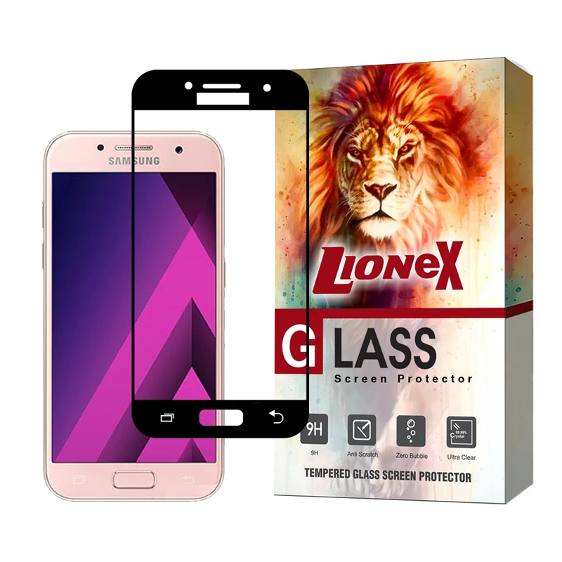 محافظ صفحه نمایش لایونکس مدل FULSLLI مناسب برای گوشی موبایل سامسونگ Galaxy A3 2017