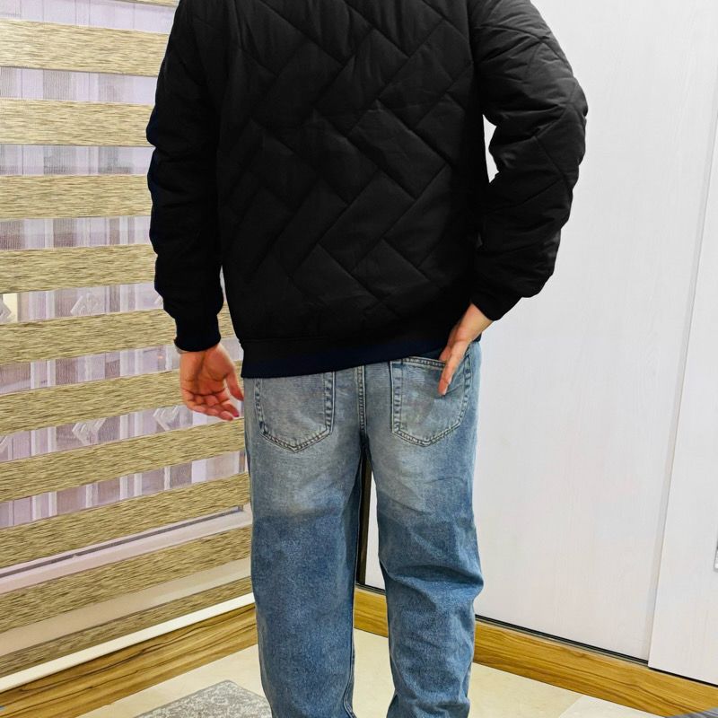 کاپشن مردانه مکس مدل Quilted Zip Through Bomber -  - 10