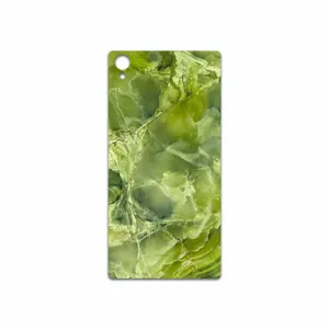 MAHOOT Green Crystal Marble Cover Sticker for Sony Xperia Z1