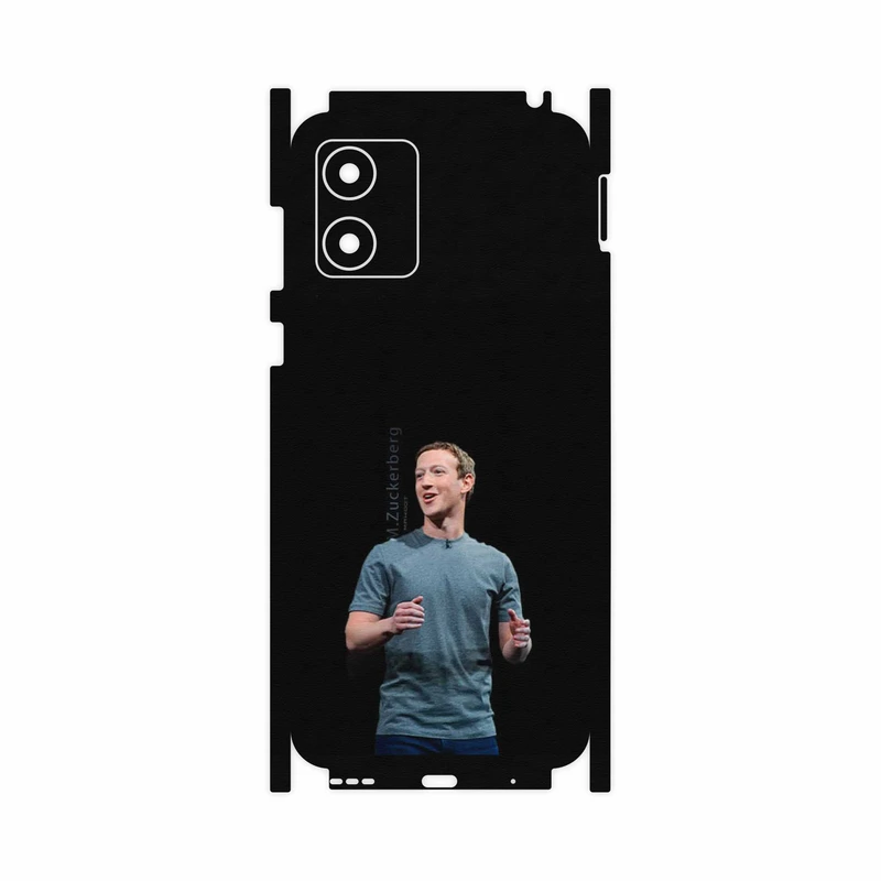 برچسب پوششی ماهوت مدل Mark_Zuckerberg-FullSkin مناسب برای گوشی موبایل موتورولا Moto E13