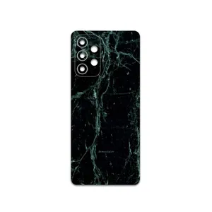 MAHOOT Graphite-Green-Marble Cover Sticker for Samsung Galaxy A33 5G