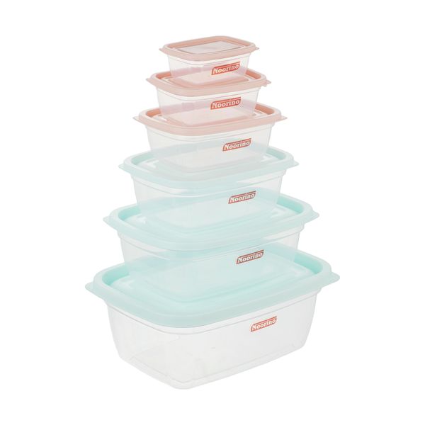 تجریه خرید ظروف نگهدارنده نورینو مدل آیریناس مجموعه ۶ عددی